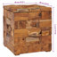 Bolog Solid Wood Accent Stool