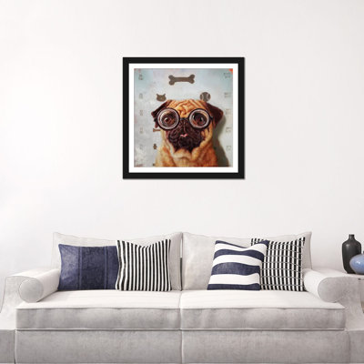 « exam eye exam », impression sur toile