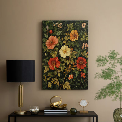 WM MORRIS Series CMXXXII  -Premium Gallery Wrapped Canvas -Ready to Hang