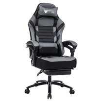 Fantasylab Big and Tall 440lb Memory Foam Gaming Chair With 4D