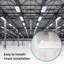 Luminaire de magasin DEL à grande hauteur-1185330697
