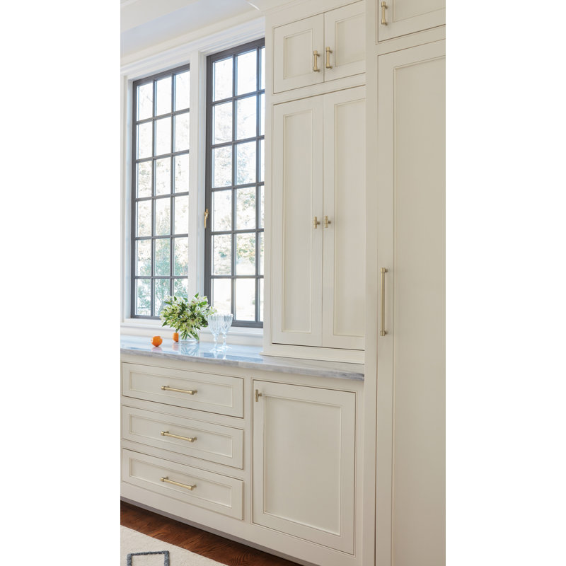 Poignée d'armoire Faircrest, 3", Champagne doré