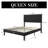 Hegg Tufted Upholstered Platform Bed with Wood Slats Headboard Included-474846130-444003685