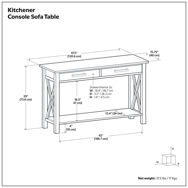 Dimensions du produit