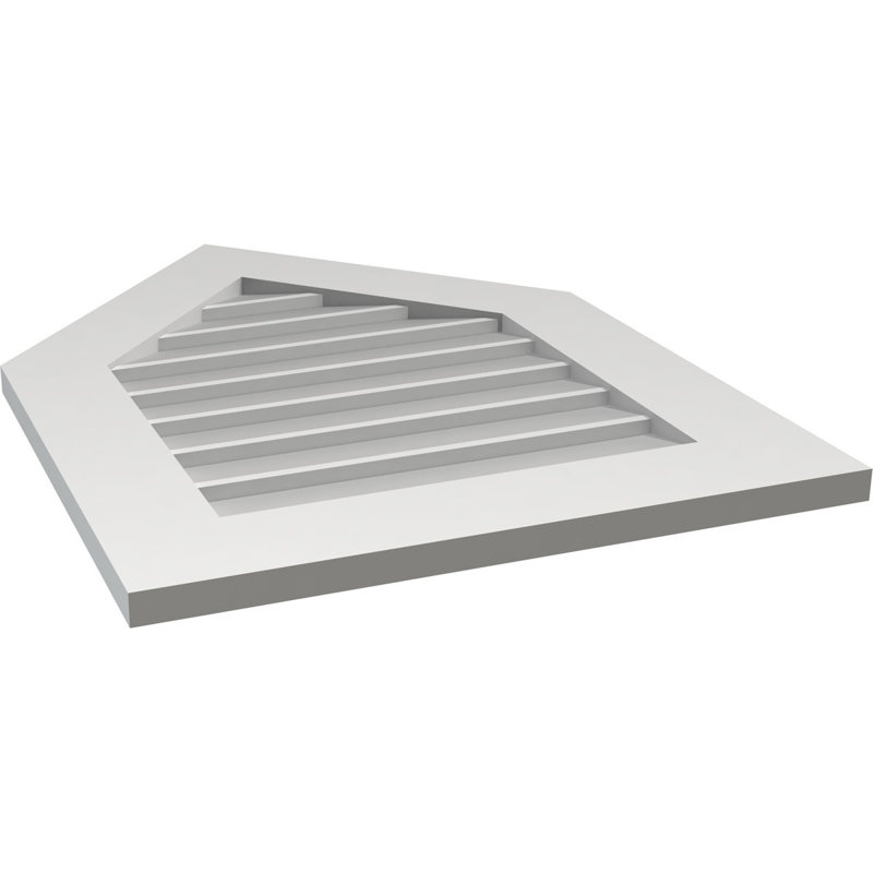 Ventilateur à pignon en uréthane non-fonctionnel Signature, H 30 po x l 22 po x P 1 po