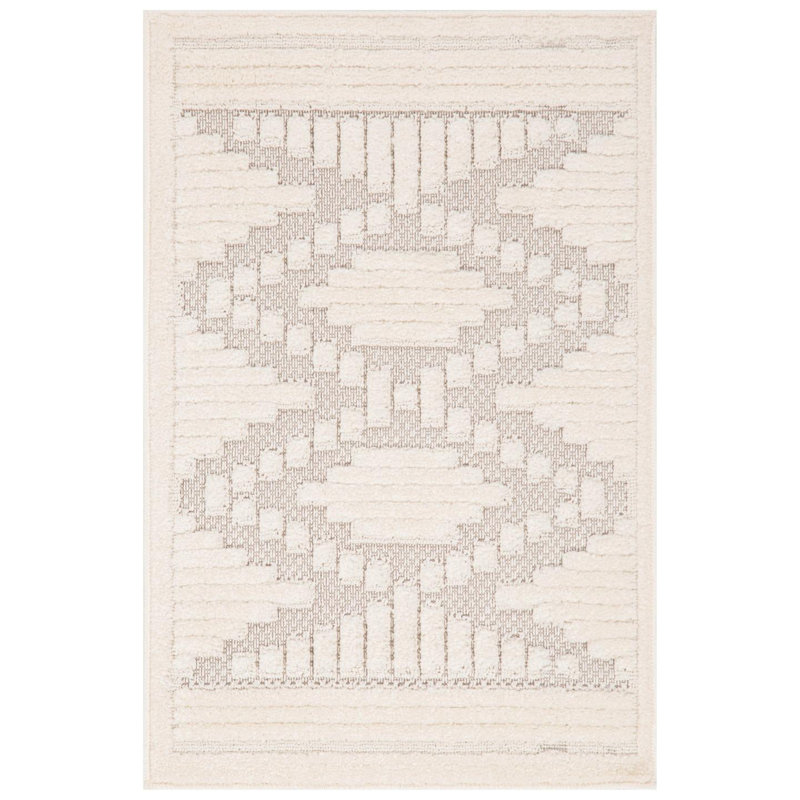 Moroccan Diamond Area Rug, Rectangle 2' x 3'