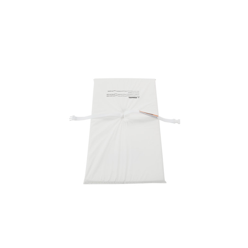 White Vinyl Water-Resistant Baby Changing Pad