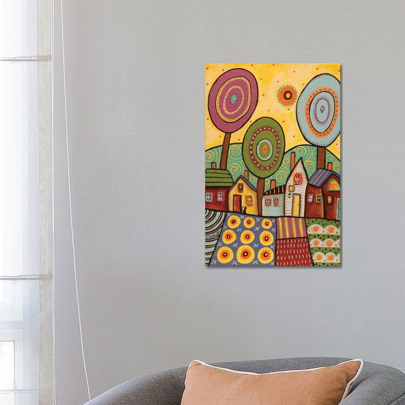 Village Gardens by Karla Gerard - Wrapped Canvas Gallery-Wrapped Canvas Giclée