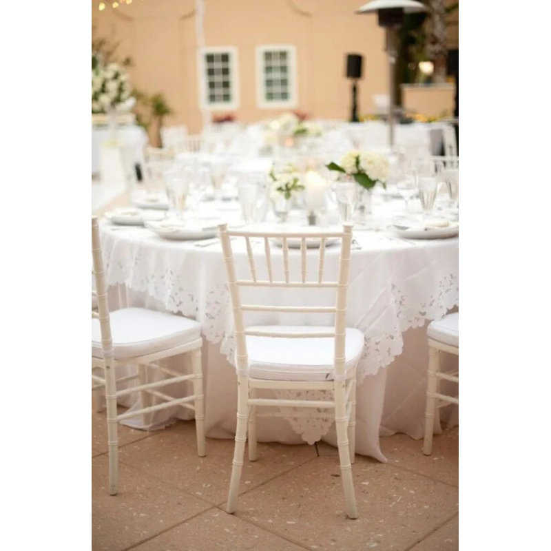 Chaise ToughWood Chiavari par Chivari, Blanc, 20