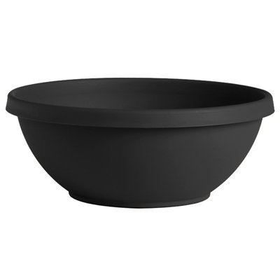 Terra Traditional Plastic Indoor/Outdoor Round Planter Bowl
