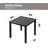 Iron Top End Table