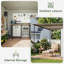 Outdoor Storage Shed & Hardtop Gazebo Combo