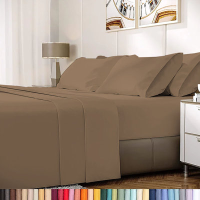 6-Piece Rayon From Bamboo Blend Sheet Set