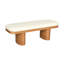 Hilarie 48" Boucle Bench