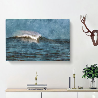 Wave Rising - Wrapped Canvas