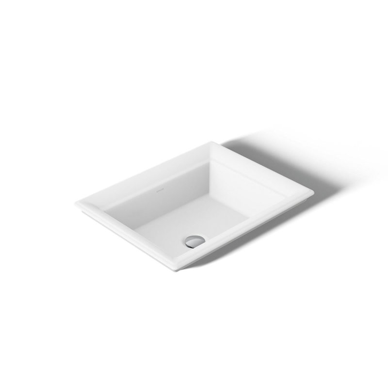 Artéfacts 21 po Lavabo de salle de bain rectangulaire encastré