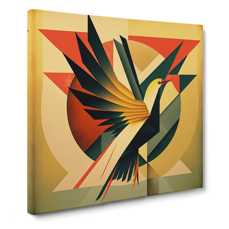 Modern Wall Art - Wrapped Canvas, 35cm H x 35cm W x 3cm D
