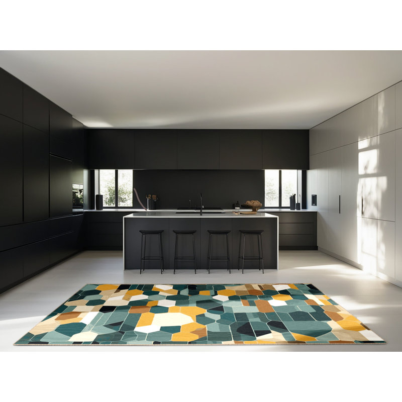 Pixel Array Rug, Rectangle 4' x 6'
