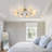 8-light Bubble Chandelier Lighting Brass Chandelier 35 Inch Modern Chandelier