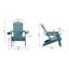 Chaise Adirondack pliante en plastique Tranquilo Depot-70080770
