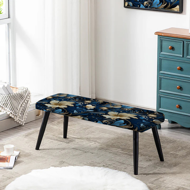 Banc victorien Cobalt Blue Nouveau