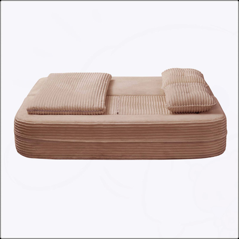 Canapé-lit modulaire Boneless, Rose