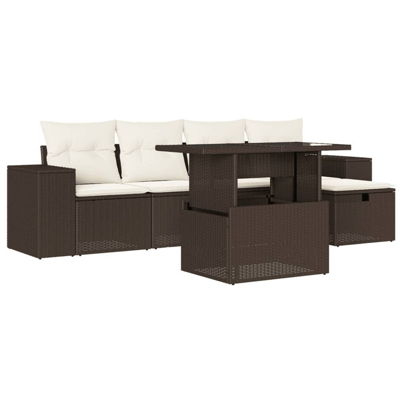 Ensemble de canapé de jardin Vidaxl