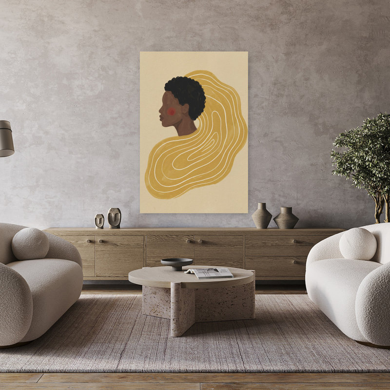 Art contemporain contemporain abstrait, H 48 po x l 32 po