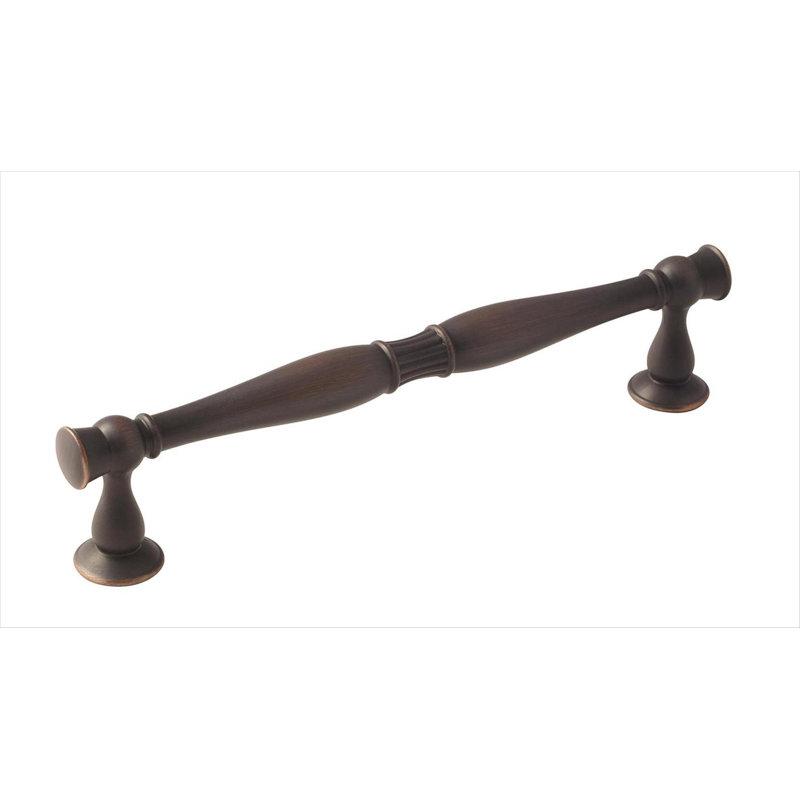Poignée barre Crawford, 6.31", Bronze huilé