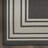 Latitude Run® Horizon Indoor/Outdoor Black Modern Rug-423813802