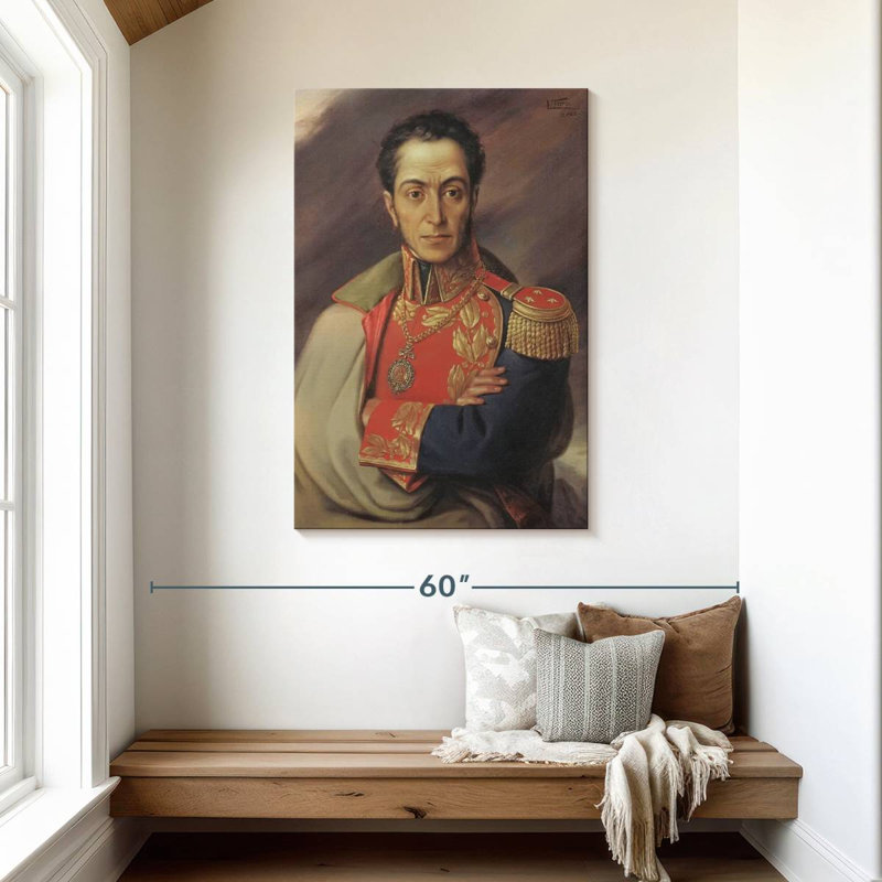 Leisha Simon Bolivar, 45" H x 30" W