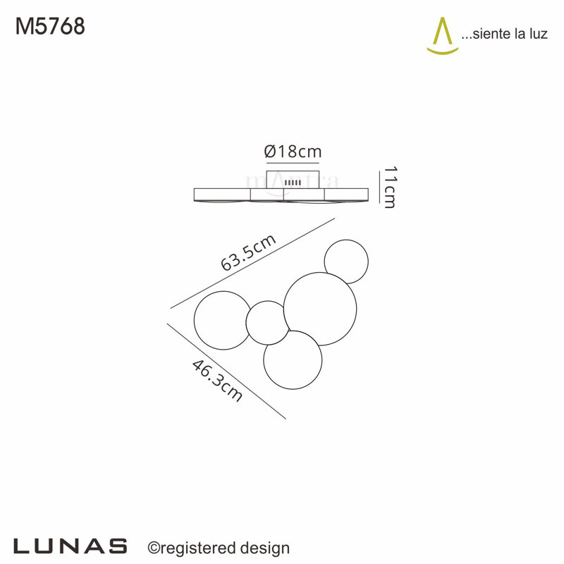 Lunas LED Flush Mount