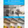 22 Inch Led 3Cct Under Cabinet Lights, Hardwired & Plug-In, Hand Wave Motion Sensor