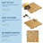 Wood Interwoven Deck Tiles, Easy Snap Install-123374654-123374657