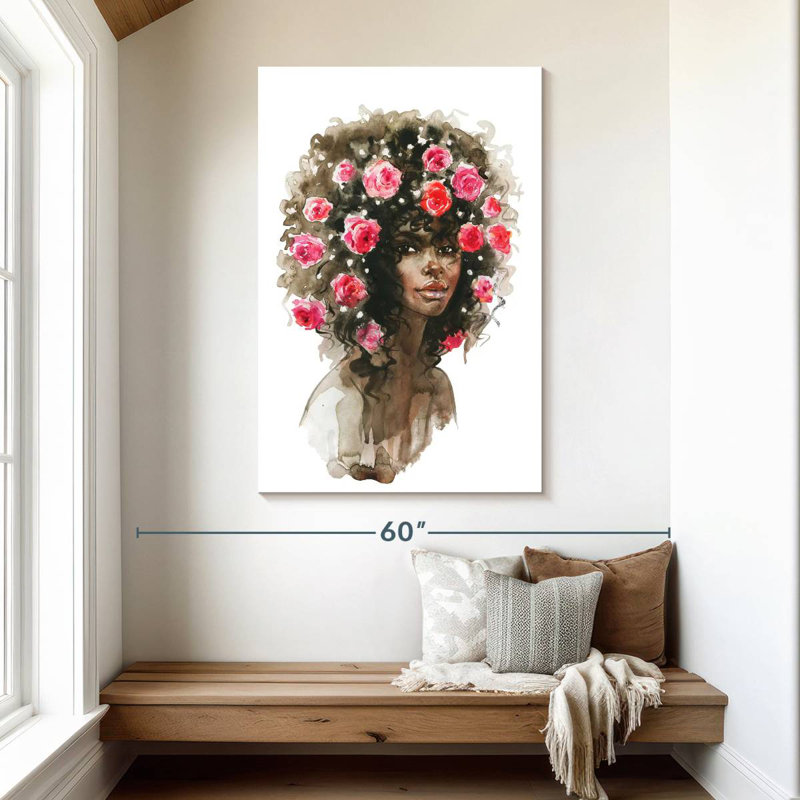 Portrait de Leisha, H 48 po x l 32 po