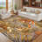 Area Rugs for Living Room Floral Carpet Non Slip Indoor Low Pile Soft Bedroom Dining Room Home Office-1296926400-1296926412