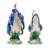 Fitz and Floyd Fitz And Floyd Sicily Blue Rooster And Hen Figurine