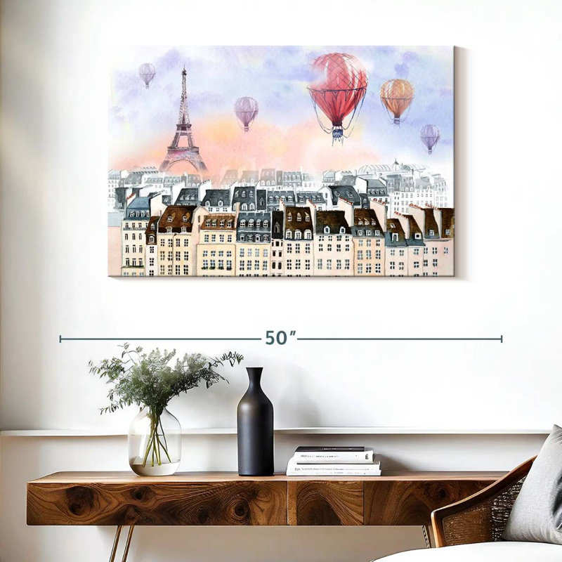 Montgolfières Sireci Paris, H 26 po x l 39 po