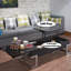 Table basse à plateau relevable