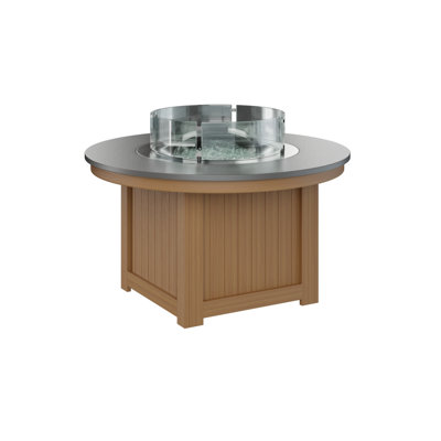 Berlin Gardens Donoma Round Fire Pit Table