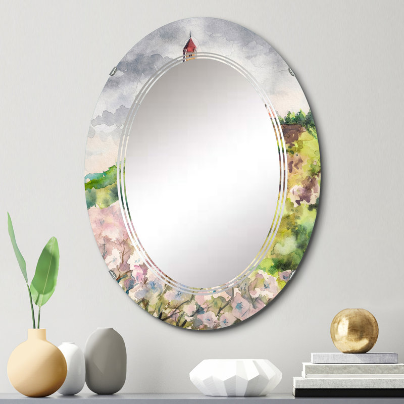 Oval Mirror, 30" x 20"