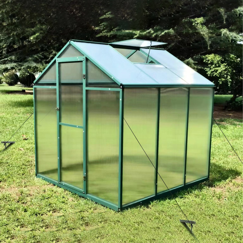 Panneaux en polycarbonate robustes et cadre en aluminium pour abri toutes saisons