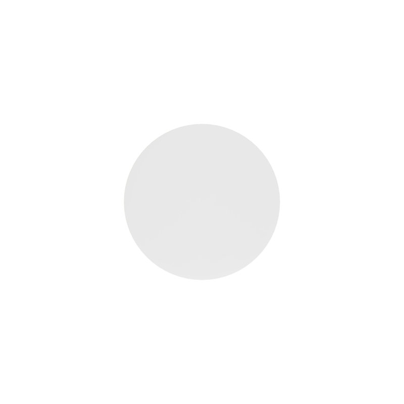 Rizal 80cm Circle Conference Table, White