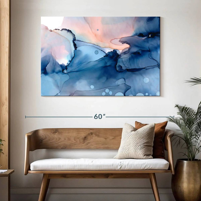 Avery Ocean Abstract, 32" H x 48" W
