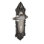 Victorian Plate with Decorative Keyhole and Privacy (Bed & Bath) with Parlour Lever
