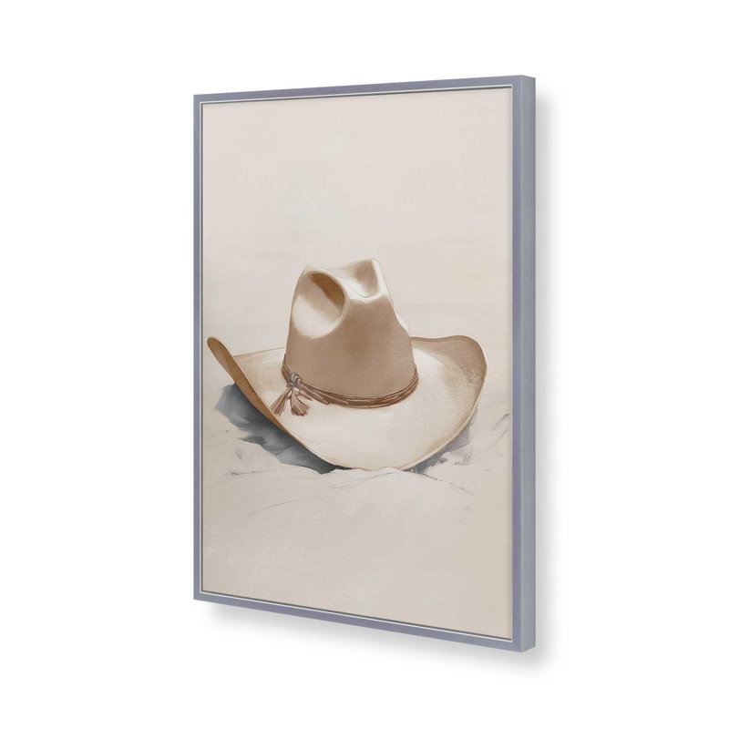 Imprimé Sandy Cowboy Essentials II, H 15,25 po x l 12,25 po, Chrome poli