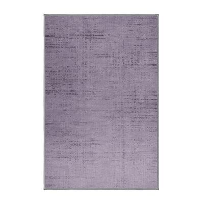 Tapis rose lavable à la machine