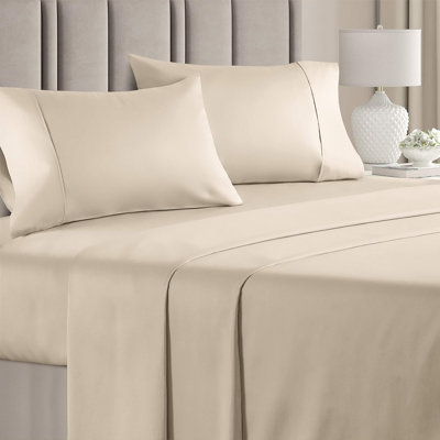 100% Cotton 1000 Thread Count Luxury Sheet Set, Hotel Collection, Soft, Premium Bedding