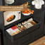 Armoire de cuisine 72,2 "avec étagère à épices escamotable Kirklyn-109178364