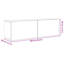 Unfinished Entertainment Centre for TVs up to 49" with Fireplace Included-130144540